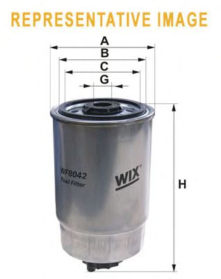 WIX FILTERS wf8042 -  Топливный фильтр